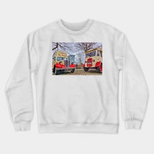 Vintage ice cream vans, Liverpool Crewneck Sweatshirt